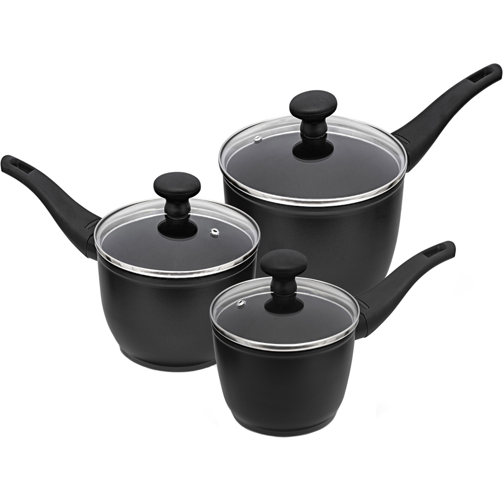 Prestige Thermo Smart 3 Piece Aluminium Saucepan Set
