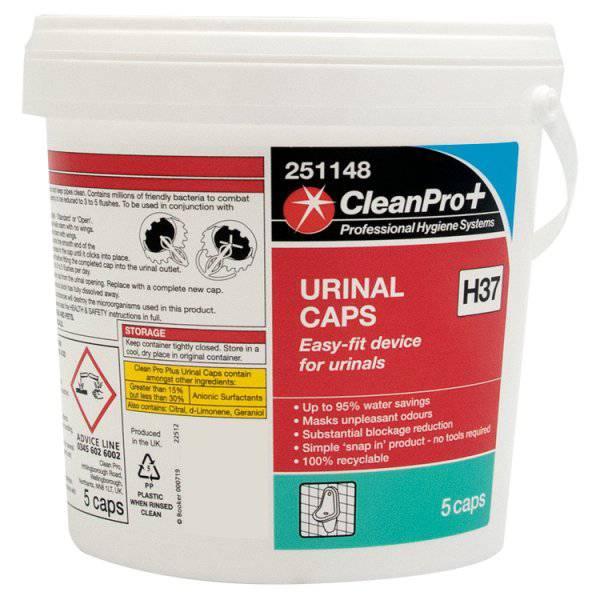 CleanPro+ Urinal Caps H37 5 Caps (Pack of 1)