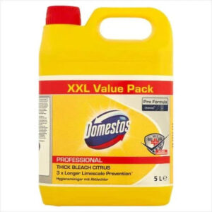 Domestos Pro Formula Professional Thick Bleach Citrus 5L (Pack of 4)