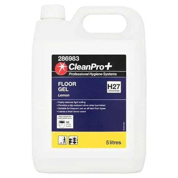 CleanPro+ Floor Gel Lemon 5 Litres (Pack of 2)