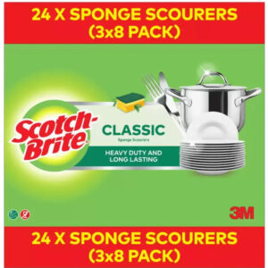 Scotch-Brite Scourer 24 Pack: Powerful Cleaning for Every Task
